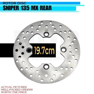 HDR YAMAHA SNIPER 135 MX / SNIPER135 MX REAR STD BRAKE ROTOR DISC 200MM STAINLESS STEEL MOTORCYCLE PARTS ACCESSORIES