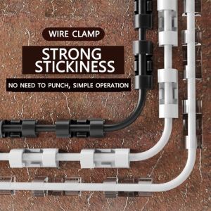 Klem Klip Penjepit Kabel Klem Perapih kabel WIRE HOSE CLAMP ISI 16 PCS