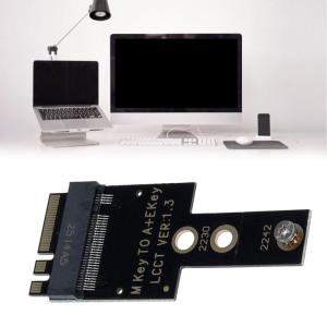 M.2 A+E to PCIE Adapters for NVMe SSDs PCIe4.0 Host Controller Expansion Supports 2242 NVME SSDs