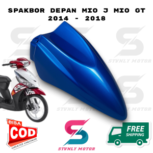 Cover Spakbor Depan MIO J MIO GT Biru 2014-2018