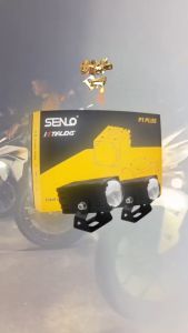 Original SENLO P1 Plus Mini Driving Light V2 80 Watts MDL for Motorcycles Cars - Auxiliary Light Fog Light 6 MONTHS WARRANTY