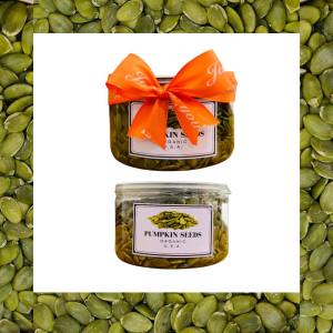 Pumpkin Seeds in a jar (250 grams) - ideal for gift - Imported