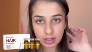 Hoegoa Nourishing Hair Essence Gentle Moisturizing Scalp Smooth Shiny Hair Daily Hair Care Essence