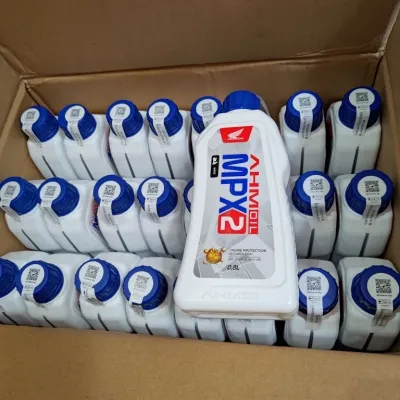 OLI MPX2 MPX 2 PERDUS OIL MESIN 800ml MATIC HONDA AHM 0.8L 1 DUS ISI 24 BOTOL