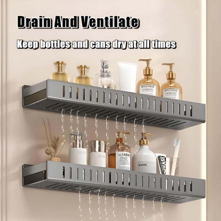 Punch-free%20Wall-mounted%20Bathroom%20Organizer%20Storage%20Rack%20Shampoo%20Holder%20Kitchen%20Spice%20Rack%20Waterproof%20-%20Image%209