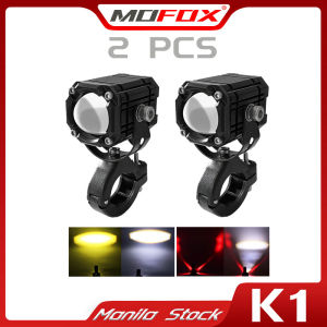 MOFOX K1 Mini Driving Light For Motorcycle 4 Modes Universal Light Motorcycle Waterproof Car Motorcycle