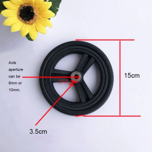 Universal Stroller Wheels For Baby Trolley Including 6781012Inch Tyre Different Size Front And Back Wheel Cart Accessories