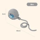 Winky Wink🐱ของเล่นแมว ลูกบอลแมวอัติโนมัติ สมาร์ทไฟฟ้า หมุนได้ ของเล่นแมวโต้ตอบ 360 องศา เรืองแสง ลูกบอลสัตว์เลี้ยง การชาร์จ USB มี 3 โหมด สนุกมาก สําหรับฝึกสุนัข แมว