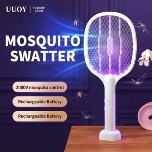 LGAO 3 in1 Rechargeable Electric Mosquito Swatter Automatic Mosquito Swatter Mosquito killer