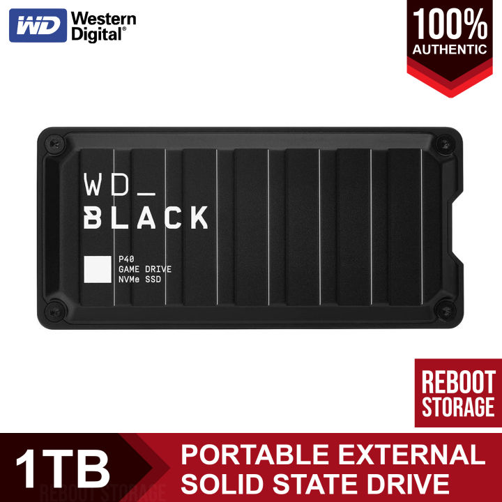 Western Digital WD Black P40 1TB Game Drive SSD External