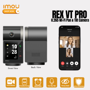 IMOU Indoor Home Security Surveillance Rex VT Pro 5MP H.265 Wi-Fi Pan & Tilt Camera Live Monitoring
