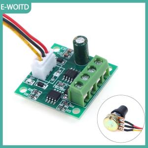 【E-WOITD】 Có thể điều chỉnh Bảng điều khiển DC Tốc độ động cơ điều khiển PWM 1803bk 1.8V 3V 5V 6V 12V 2A điện áp thấp điều chỉnh tốc độ mô-đun điều khiển