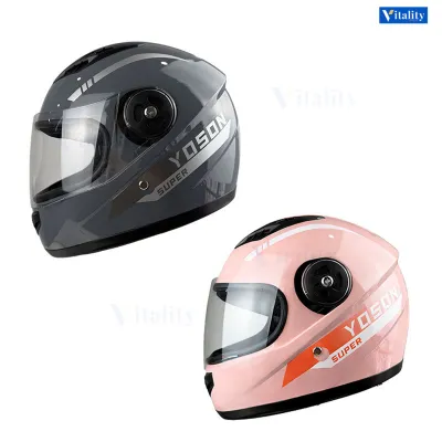 【Buy 1 Take 1】 Full Face Helmet Half Face Motorcycle Couple For Men Women High Quality Single Visor