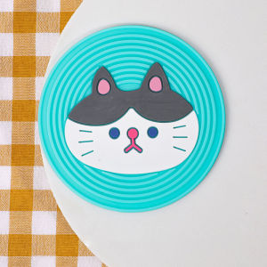 Miếng Lót Cốc Bằng Silicon Họa Tiết Hoạt Hình Dễ Thương - BEYOU