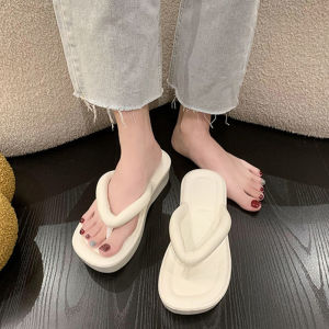 QXshop Hot sale🌼รองเท้าแตะนุ่ม รองเท้าแตะส้นตึก กันน้ำ ป้องกันการลื่น คุณภาพดี สไตล์เกาหลีสุด เหมาะกับคุณผู้หญิงน่ารักแบบนี้ไม่มีไม่ได้แล้ว