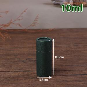 🎀【Special price】🎀Nansouf🎀 กล่องของขวัญกระดาษแข็งทรงกลมกล่องใส่ขวดเครื่องสำอางบรรจุภัณฑ์ขวดใส่น้ำมันหอมระเหยกล่องใส่ลิปสติกกล่องกระดาษคราฟท์