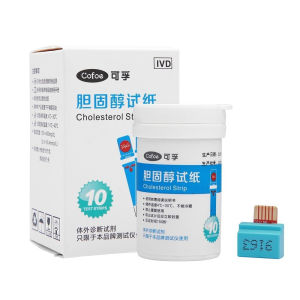 Cofoe 3-in-1 Blood Glucose & Uric Acid & Cholesterol Meter Kit with Strips – Home Medical Monitoring Device