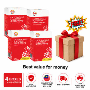 buy 3 get 1 【BEST SELLING]】GKB Lactobacillus Plantarum GKM3 200mg 30s  Probiotic for Gut Health & Digestive Support Shipped within two days