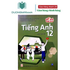 Sách - Tiếng Anh 12 Global Success (SGK+Sách bài tập tự chọn)- bán kèm 1 túi bọc sách nylon 10 chiếc