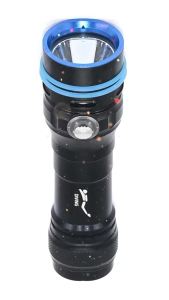 Scuba Diving Flashlight Super Bright IPX8 Waterproof 50m Underwater Torch with 4 Modes for Night Diving Snorkeling LED Dive Light