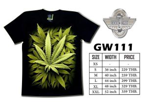 เสื้อยืดกัญชาเรืองเเสงพร้อมส่ง สำหรับคนรักกัญห้ามพลาด สินค้ามีจำนวนจำกัด