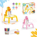 Mafababe Giraffe Projector Drawing Board Kids Painting Learning Table Writing Board Toddler Educational Toys. 