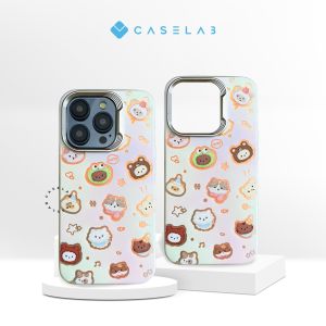 NEW  Case !! LOVELY CUTE BEAR ANIMAL HOLOGRAM CASE COMPATIBLE FOR IP 15 PROMAX 15 PRO 15 PLUS 15 14 PROMAX 14 PRO 14 PLUS 14 13 PROMAX 13 PRO 13 12 PROMAX 12 PRO 12 11 SOFTCASE