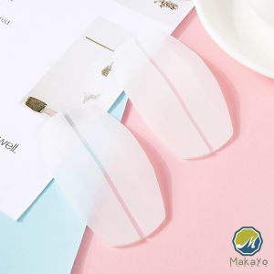แผ่นซิลิโคนรองบรา แผ่นรองไหล่ รองสายชุดชั้นใน ซิลิโคนนิ่ม 1คู่  Shoulder Pads Makayo