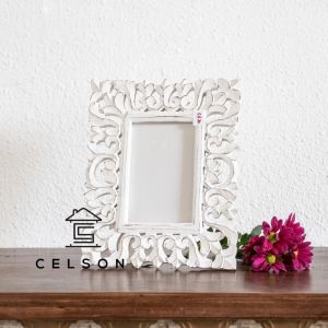 Celson By Sonamm Singh ( SG Seller ) Howard Wooden Hand Carved Jali Photo Frame