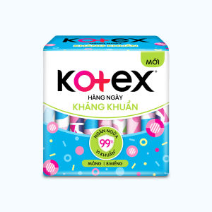 Băng Vệ Sinh Hằng Ngày Hương Tự Nhiên Kotex gói 8 miếng