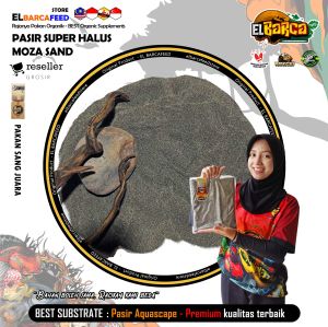 PASIR AQUARIUM PREMIUM Grade One++ Super Halus Pilihan pasir Aquascape biotope paludarium