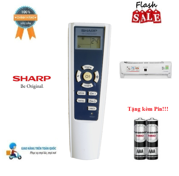 Điều khiển điều hòa Điều khiển điều hoà Panasonic Mã 07 1 chiều, remote máy lạnh