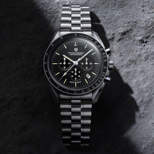 PAGANI DESIGN Top Luxury Brand 2025 Chronograph Moon Men Watch Japan VK63 Quartz Sapphire Crystal Luminous Watches For Men