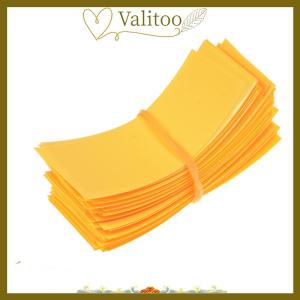 [Valitoo] 100pcs 18650 Battery Wrap PVC Heat Shrink Tubing Pre-cut Precut