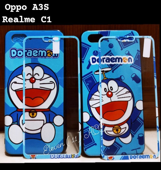 Doraemon Casing Hp Oppo A3s Stitch OPPO A3S A5 REALME C1 SOFTCASE