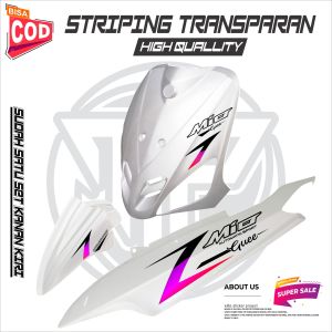 STRIPING TRANSPARAN MIO SPORTI OLD 2005 STICKER CUSTOM  MOTIF SIMPEL Z MURAH 18