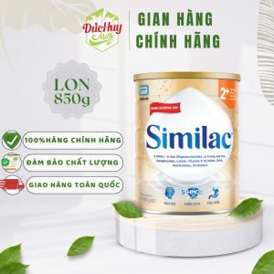 Sữa bột Similac 2+ 800G/1.6kg lon Dinh Dưỡng 5G Mới