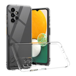 Samsung A17 A16 A15 A14 A13 A10s A10 5G LTE Clear Phone Case 2.0mm Heavy Duty Soft TPU Silicone Shockproof Non-Yellowing Transparent Protective Back Cover