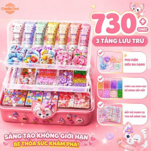 CuddleCove Bộ Đồ Chơi Keo Dán Goo Ka Sticker 3D Tự Làm Móc Khóa Trang Sức Bộ Dụng Cụ DIY Trẻ