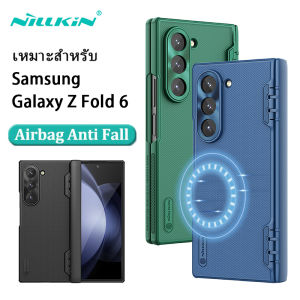 Nillkin เคส สำหรับ Samsung Galaxy Z Fold 6 5G เคสโทรศัพท์ ป้องกันลายนิ้วมือ กรอบหัวโลหะ ป้องกัน ฝาหลัง Samsung Z Fold6