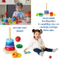 (ของแท้ USA) ของเล่นมอนเตสเซอรี่ หอคอยสีรุ้ง มอนเตสซอรี่ Rainbow Stacker Melissa & Doug Montessori Toy บล๊อคต่อ หลากรุ่น 576 567. 