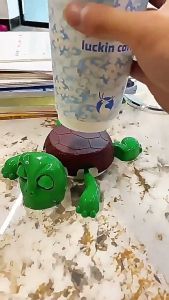 Nurm Funny Turtle Coaster Press to Pop Eyes Design Unique and Playful Cup Holder Creative Birthday Gifts