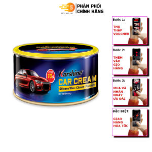 Kem đánh bóng sơn xe ô tô xe máy (Car Cream) Karshine 110g KA-CC110 - Tốc Độ 247 Phục hồi độ sáng màu sơn xe xóa vết xước nhỏ phục hồi màu sơn xe