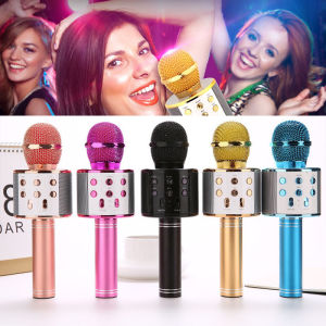 Mic Hát Karaoke Bluetooth Không Dây - Âm vang - Ấm - mic hát karaoke cầm tay mini - micro hát trên xe hơi - mic hát karaoke hay nhất hiện nay KTV đi kèm loa hát karaoke loa đặc biệt Apple Android Huawei điện thoại di động phổ thông