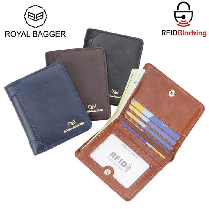 Royal%20Bagger%20RFID%20Vintage%20Short%20Wallets%20for%20Men%20Genuine%20Leather%20Card%20Holder%20Simple%20Thin%20Bifold%20Wallet%203001%20-%20Image%202