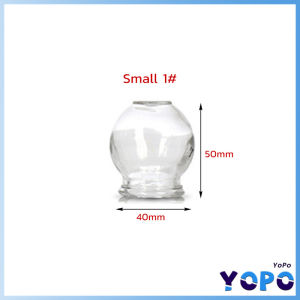 YoPo Glass Body Relaxation Massage Jars Cupping