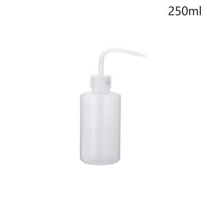 MIRELAE 1Pcs Washing Clean Wash Bottle White Measurement Laboratory Measuring Bottles Durable Plastic Tattoo Squeeze Bottle Eyelash Extension Cleaning