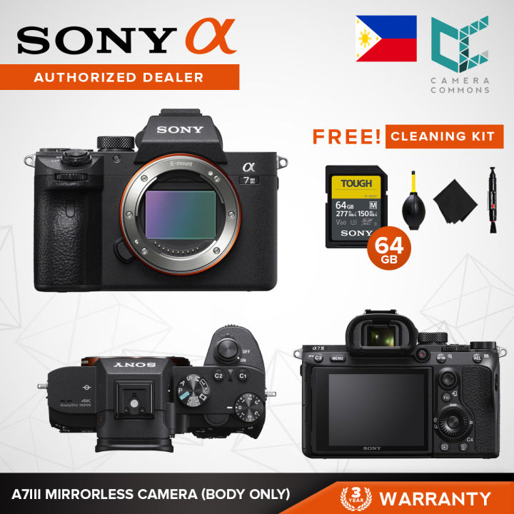 Sony Alpha A7S III Mirrorless Camera Body Only