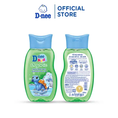 Tắm gội toàn thân trẻ em (>3 tuổi) D-nee 180/200 ML - Green Smart
