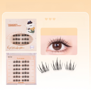 Glue-Free Fake Eyelashes Lash Extension Eye Stickers Natural Simulation Lower Eyelashes Bright And Attractive Exaggerated